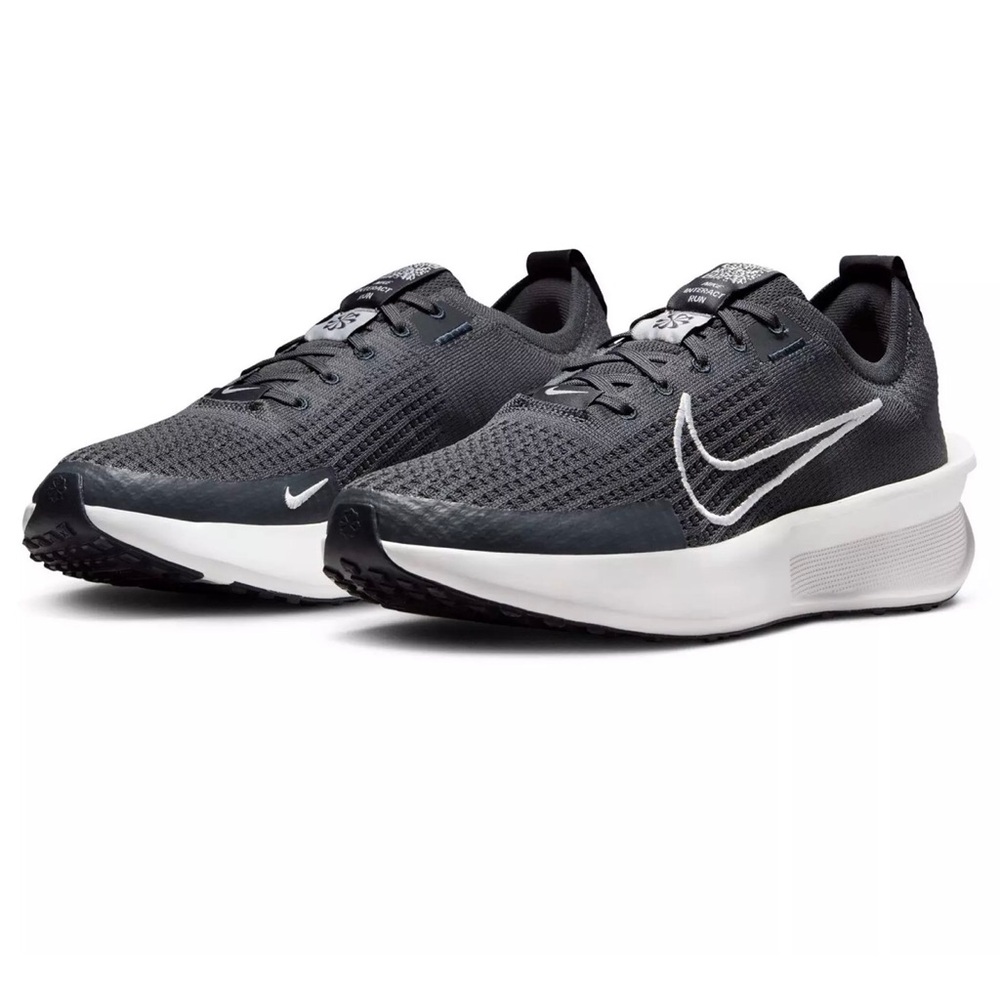 Men Nike Running - Charcoal and White Athletic Sneakers